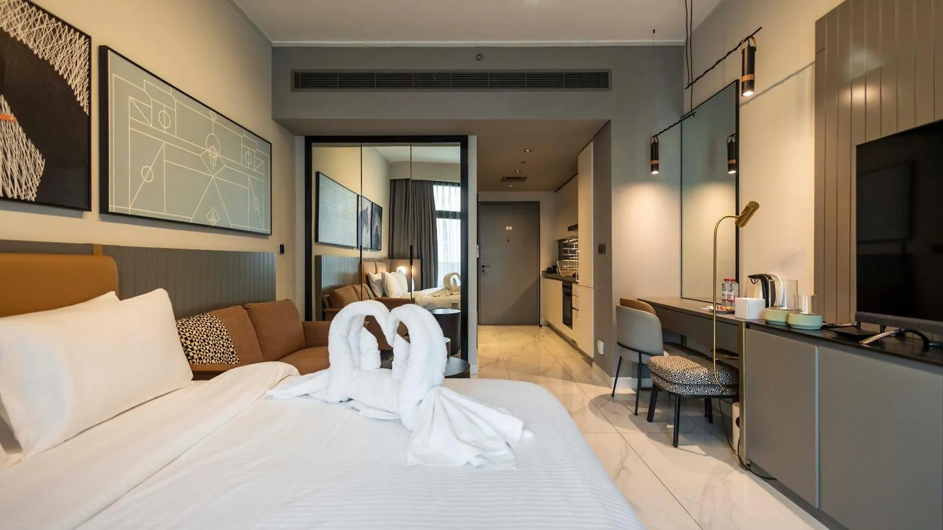 Apartment At Dubai Downtown Mag 318 Residence Verenigde Arabische Emiraten